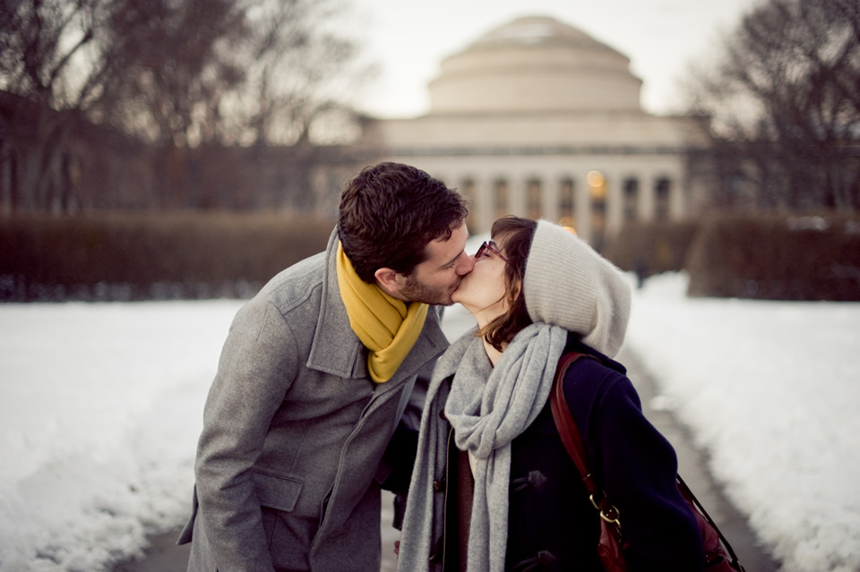 MIT dome kiss!