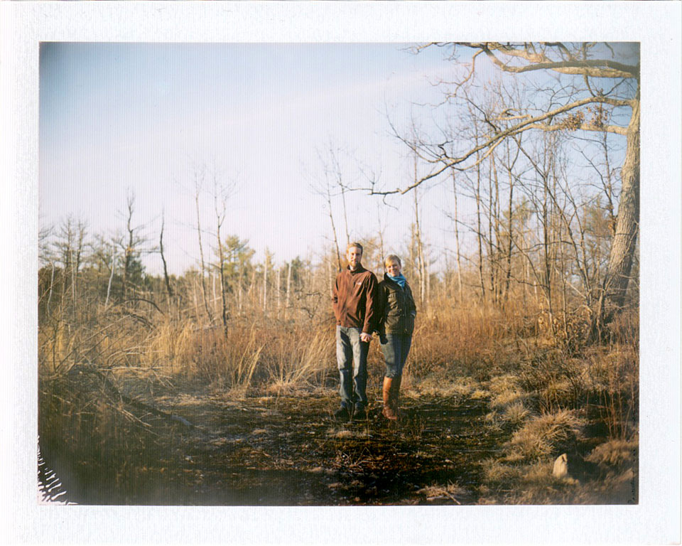 couple at the fells reservation instant photo