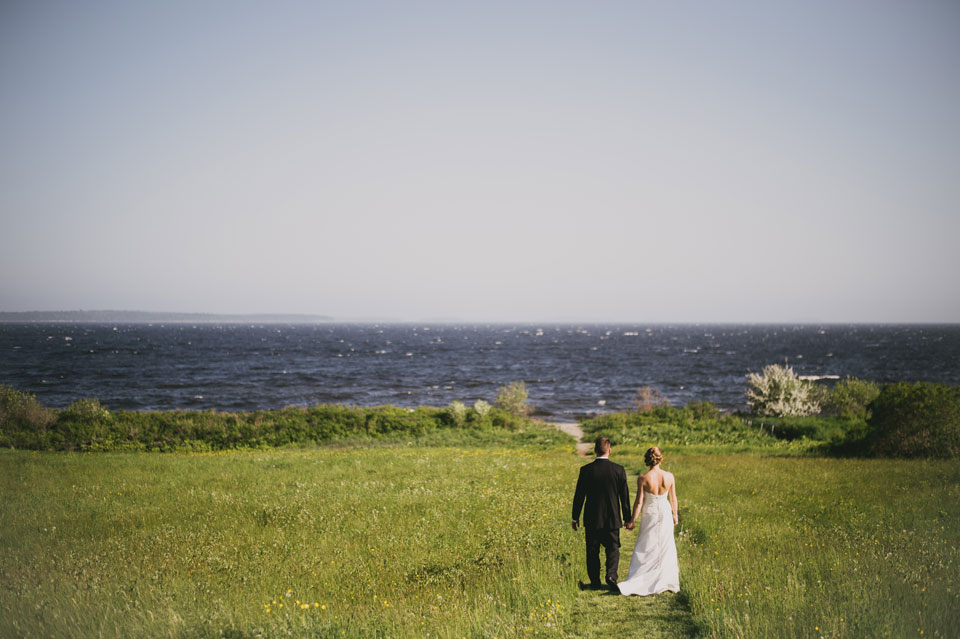 wedding portraits at point lookout northport maine