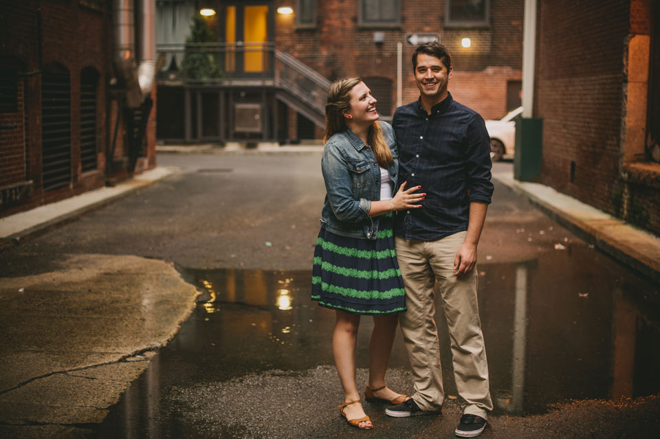 fort point boston Engagement session