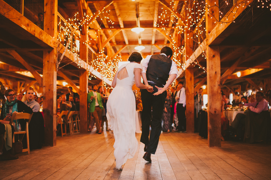 New Hampshire barn wedding
