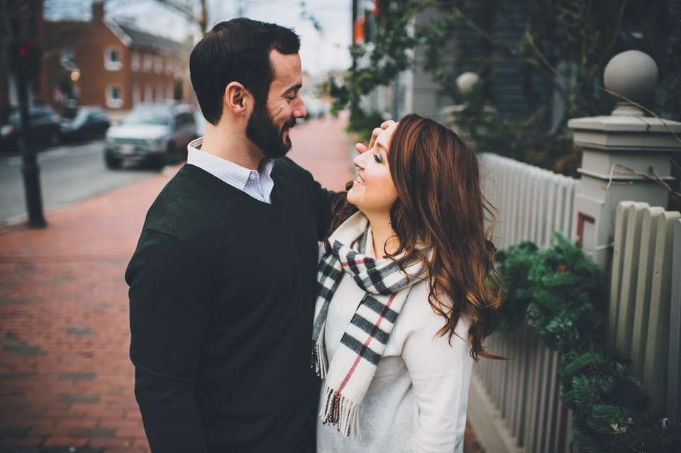 winter Charlestown Engagement session
